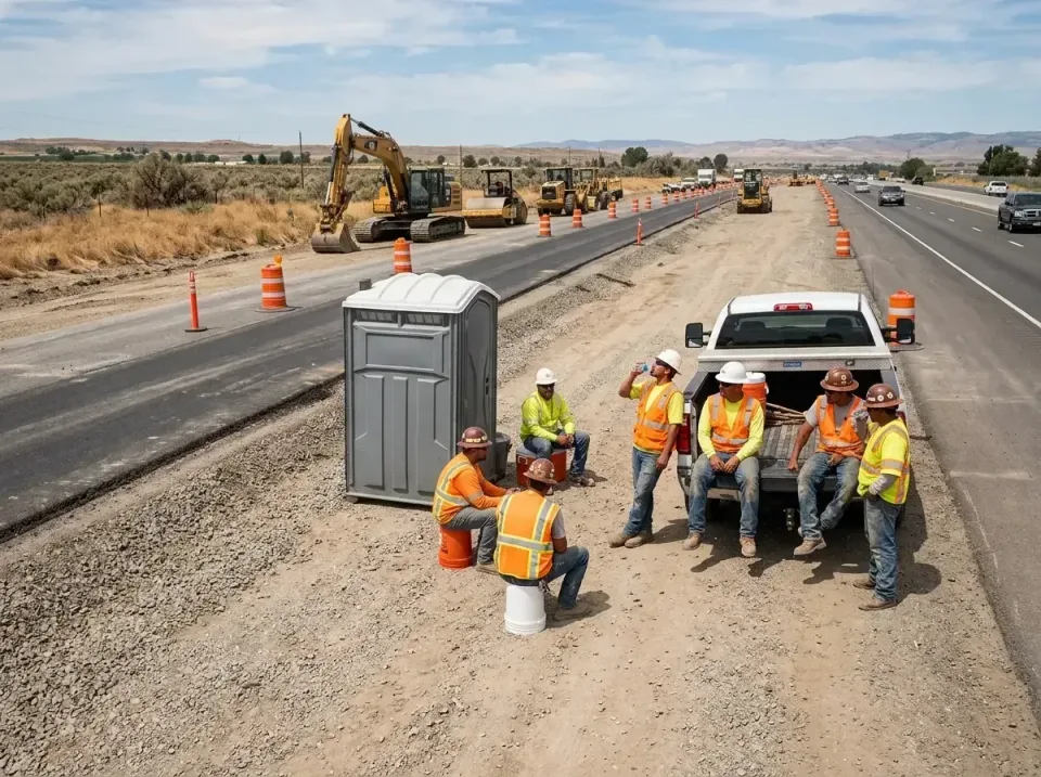 highway-road-construction-crew-007 — frequently asked questions, Porta Potty and Restroom Rentals in Catlin, IL